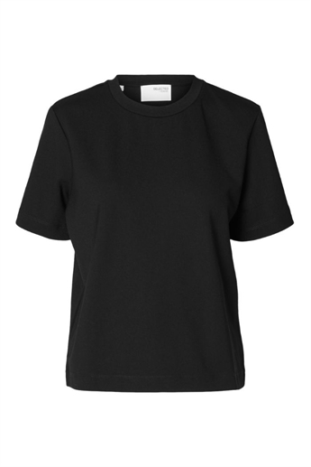Elly Boxy T-Shirt, Black